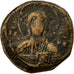 Coin, Michael VII, Follis, 1071-1078 AD, Constantinople, VF(30-35), Copper