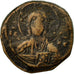 Coin, Michael VII, Follis, 1071-1078 AD, Constantinople, VF(30-35), Copper