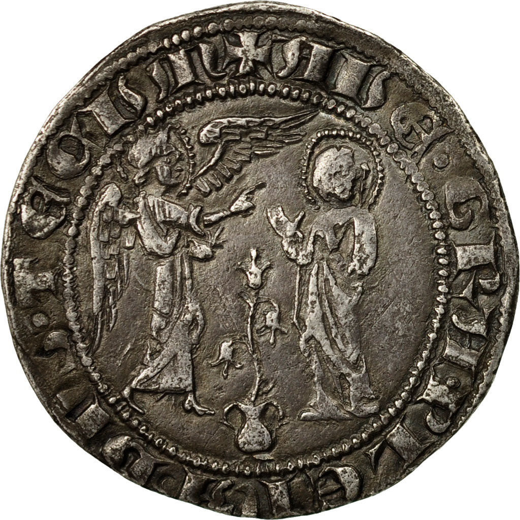 Coin, Italy, Kingdom of Naples, Charles Ier d'Anjou, Silver Salut, Naples