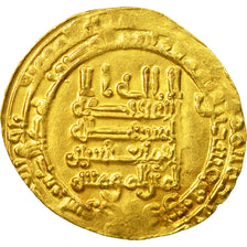 Coin, Abbasid Caliphate, al-Muqtadir, Dinar, 908-932 AD, Ahwaz, EF(40-45), Gold
