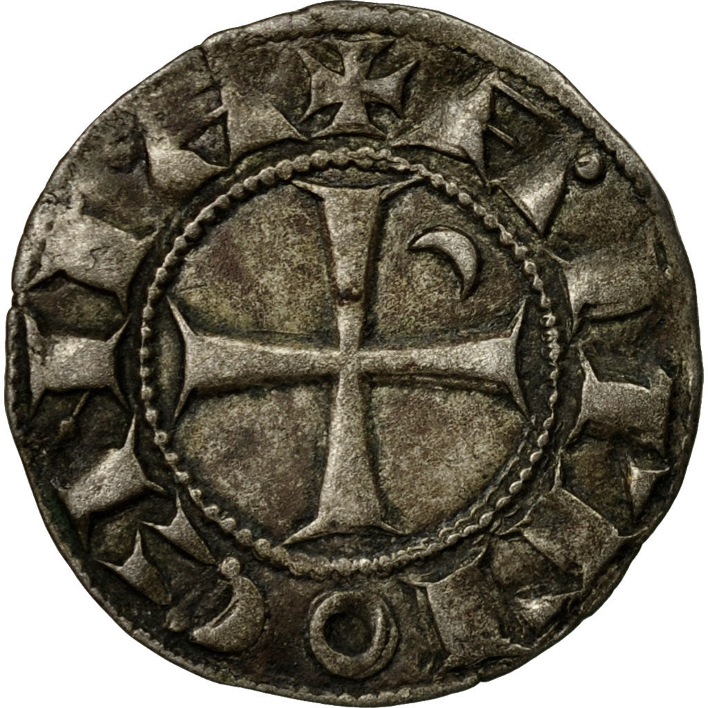 Münze, Türkei, Crusader States, Bohemund III, Denier, 1163-1201, Antioch, VZ