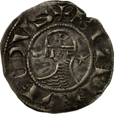 Monnaie, Croisades, Bohémond III, Denier, 1163-1201, Antioche, TTB
