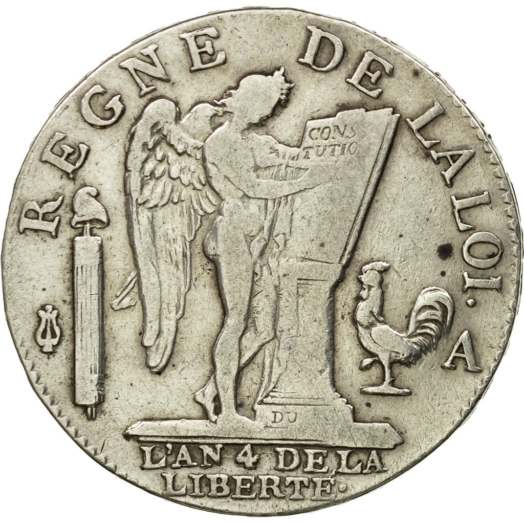 Coin, France, Louis XVI, ½ écu de 3 livres françois, 1792, Paris, EF(40-45)