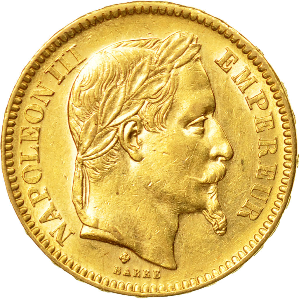 Monnaie, France, Napoléon III, 20 Francs, 1863, Strasbourg, SUP, Or