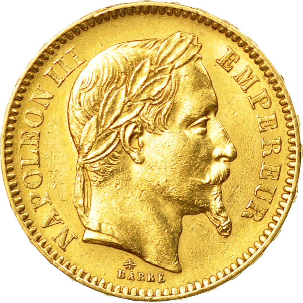 Monnaie, France, Napoléon III, 20 Francs, 1862, Paris, TTB+, Or, Gadoury 1062