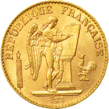 Coin, France, Génie, 20 Francs, 1895, Paris, AU(55-58), Gold, KM:825
