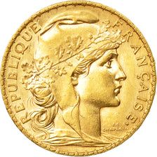 Coin, France, Marianne, 20 Francs, 1901, Paris, MS(60-62), Gold, KM:847