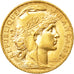 Coin, France, Marianne, 20 Francs, 1901, Paris, MS(60-62), Gold, KM:847