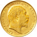 Moneda, Gran Bretaña, Edward VII, 1/2 Sovereign, 1908, London, MBC, Oro, KM:804