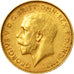 Monnaie, Afrique du Sud, George V, 1/2 Sovereign, 1925, Pretoria, TTB, Or, KM:20