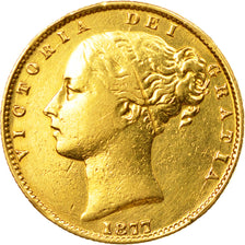 Monnaie, Australie, Victoria, Sovereign, 1877, Sydney, TTB, Or, KM:6