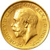 Coin, Australia, George V, Sovereign, 1918, Sydney, MS(63), Gold, KM:29