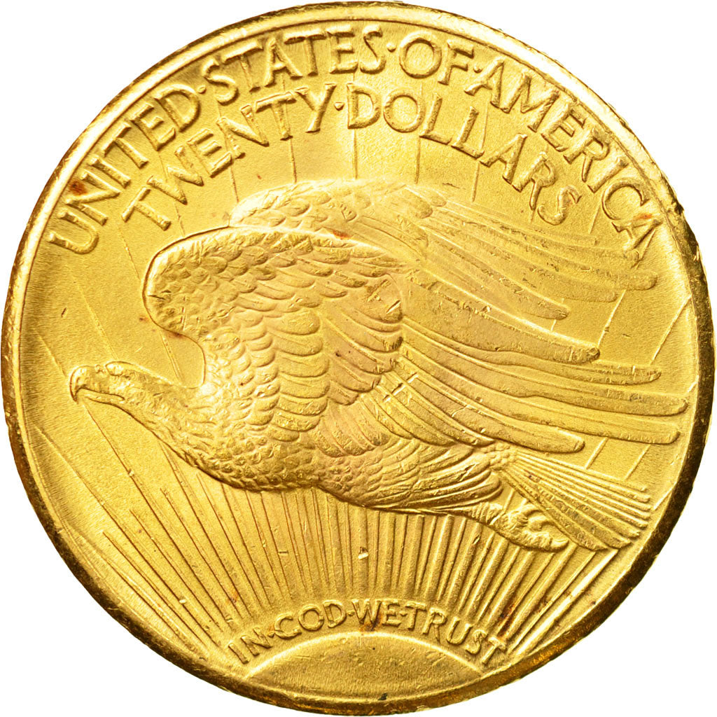 Coin, United States,  20 Dollars Saint-Gaudens, 1927, Philadelphia, KM 131