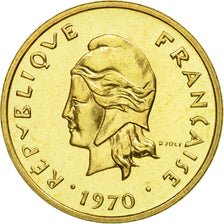 Monnaie, Nouvelles Hébrides, 2 Francs, 1970, Paris, ESSAI, FDC