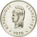 Coin, FRENCH AFARS & ISSAS, 50 Francs, 1970, Paris, ESSAI, MS(65-70)
