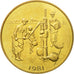 Coin, West African States, 10 Francs, 1981, Paris, ESSAI, MS(65-70), Brass