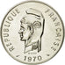 Coin, FRENCH AFARS & ISSAS, 100 Francs, 1970, Paris, ESSAI, MS(63)
