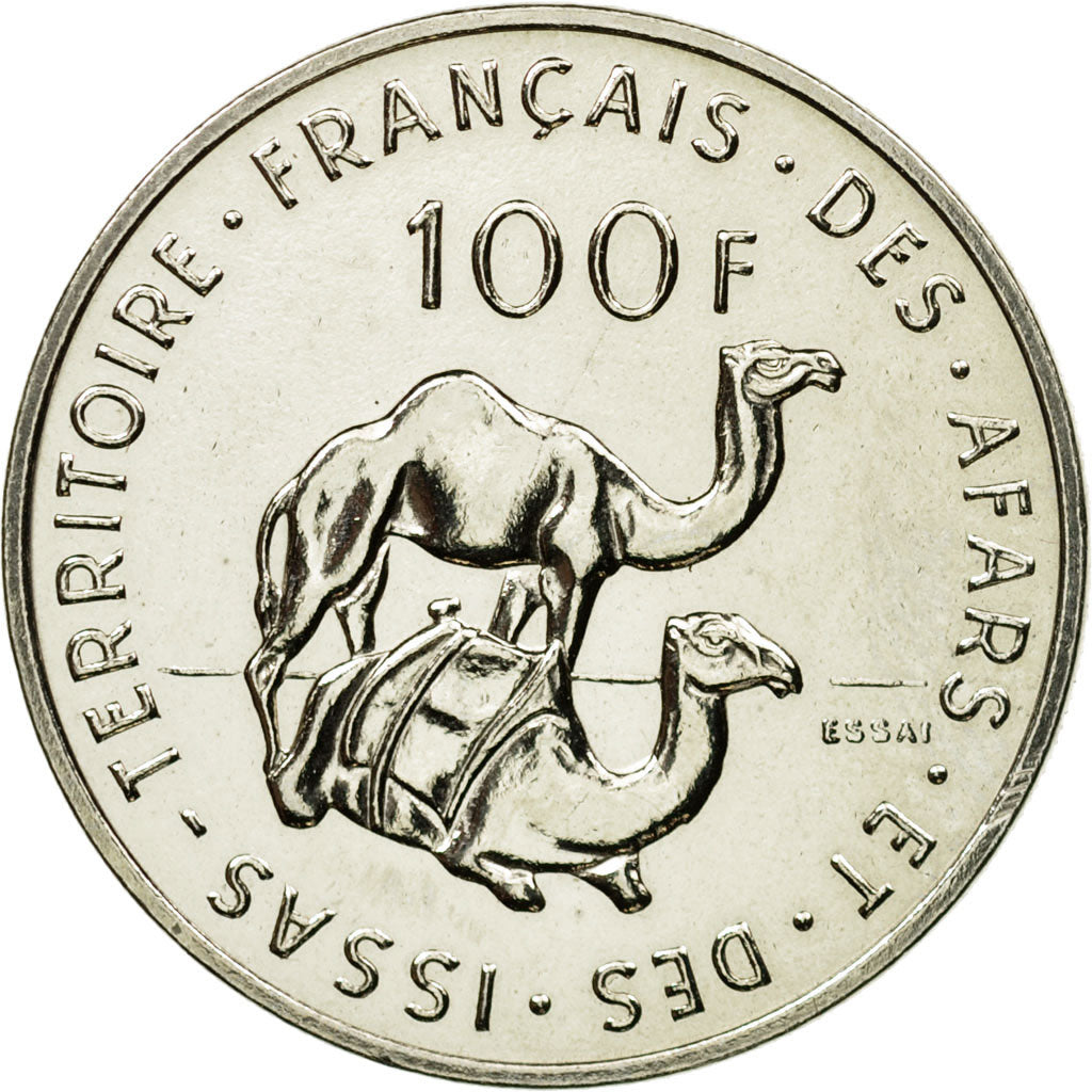 Coin, FRENCH AFARS & ISSAS, 100 Francs, 1970, Paris, ESSAI, MS(63)
