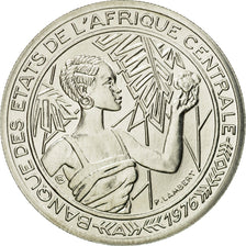 Coin, Central African States, 500 Francs, 1976, Paris, ESSAI, MS(65-70), Nickel