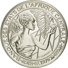 Coin, Central African States, 500 Francs, 1976, Paris, ESSAI, MS(65-70), Nickel