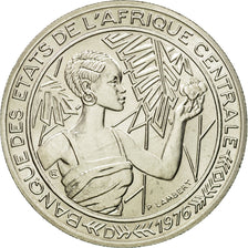 Coin, Central African States, 500 Francs, 1976, Paris, ESSAI, MS(65-70), Nickel