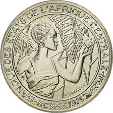 Coin, Central African States, 500 Francs, 1976, Paris, ESSAI, MS(65-70), Nickel