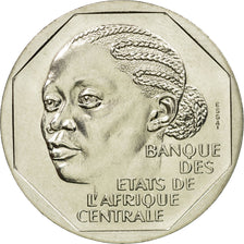 Coin, Chad, 500 Francs, 1985, Paris, ESSAI, MS(65-70), Copper-nickel, KM:E6