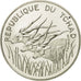 Moneda, Chad, 100 Francs, 1975, Paris, ESSAI, FDC, Níquel, KM:E5