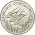 Coin, Central African Republic, 100 Francs, 1975, Paris, ESSAI, MS(65-70)