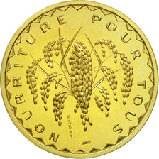 Coin, Mali, 50 Francs, 1975, Paris, ESSAI, MS(65-70), Nickel-brass, KM:E1
