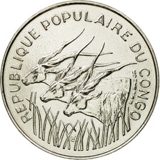 Coin, Congo Republic, 100 Francs, 1971, Paris, ESSAI, MS(64), Nickel, KM:E1