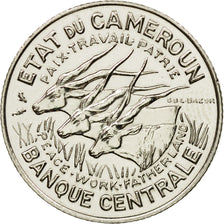 Coin, Cameroon, 100 Francs, 1966, Paris, ESSAI, MS(64), Nickel, KM:E11