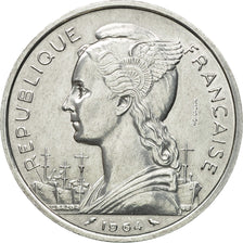 Coin, Comoros, 5 Francs, 1964, Paris, ESSAI, MS(63), Aluminum, KM:E3