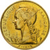 Coin, Comoros, 20 Francs, 1964, Paris, ESSAI, MS(63), Bronze-Aluminium-Nickel