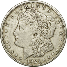 Coin, United States, Morgan Dollar, 1921, San Francisco, EF(40-45), KM 110