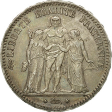 Coin, France, Hercule, 5 Francs, 1874, Paris, AU(50-53), Silver, KM:820.1