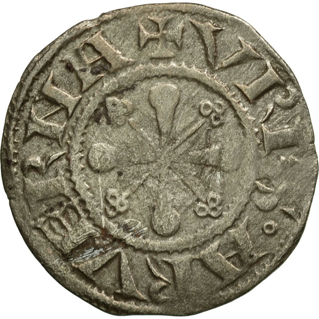 Coin, France, Auvergne, Évêché de Clermont, Denier, Clermont, EF(40-45)