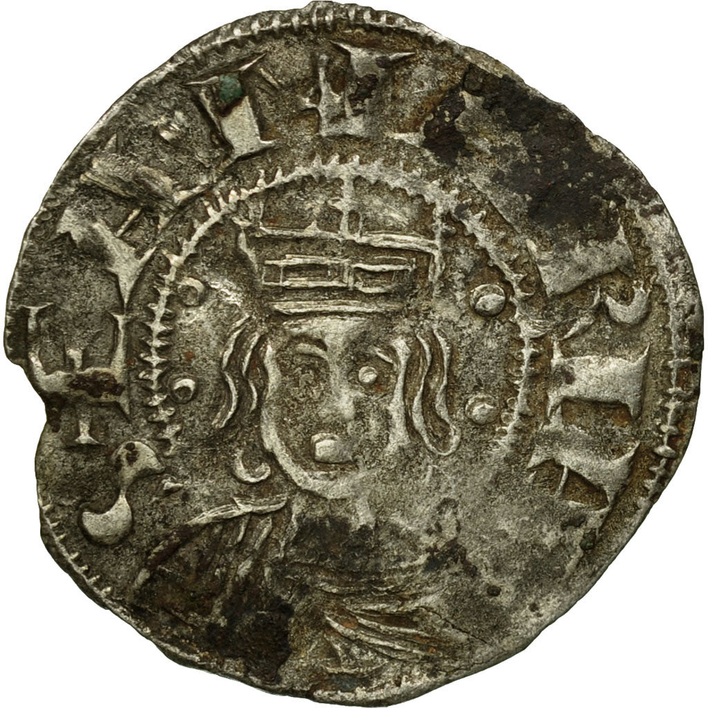 Moneta, Francja, Auvergne, Évêché de Clermont, Denier, Clermont, EF(40-45)