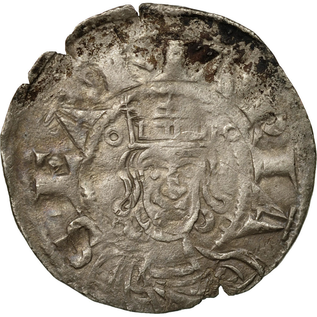 Moneta, Francja, Auvergne, Évêché de Clermont, Denier, Clermont, EF(40-45)