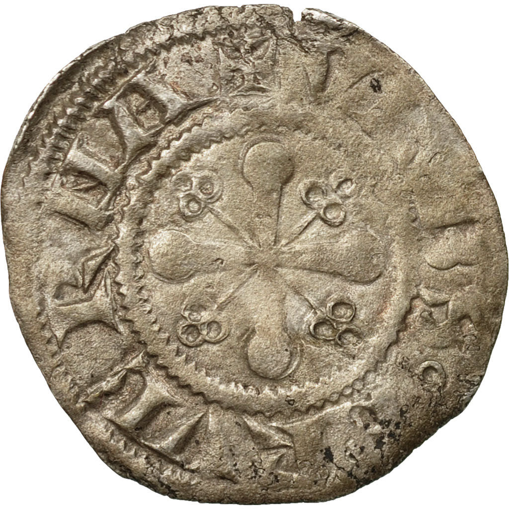 Coin, France, Auvergne, Évêché de Clermont, Denier, Clermont, VF(30-35)
