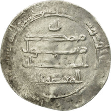 Coin, Abbasid Caliphate, al-Mu'tadid, Dirham, al-Rafiqa, VF(20-25), Silver