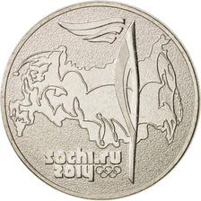 Coin, Russia, carte, 25 Roubles, 2014, MS(65-70), Copper-nickel, KM:New