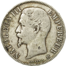 Münze, Frankreich, Napoleon III, Napoléon III, 5 Francs, 1855, Lyons, S