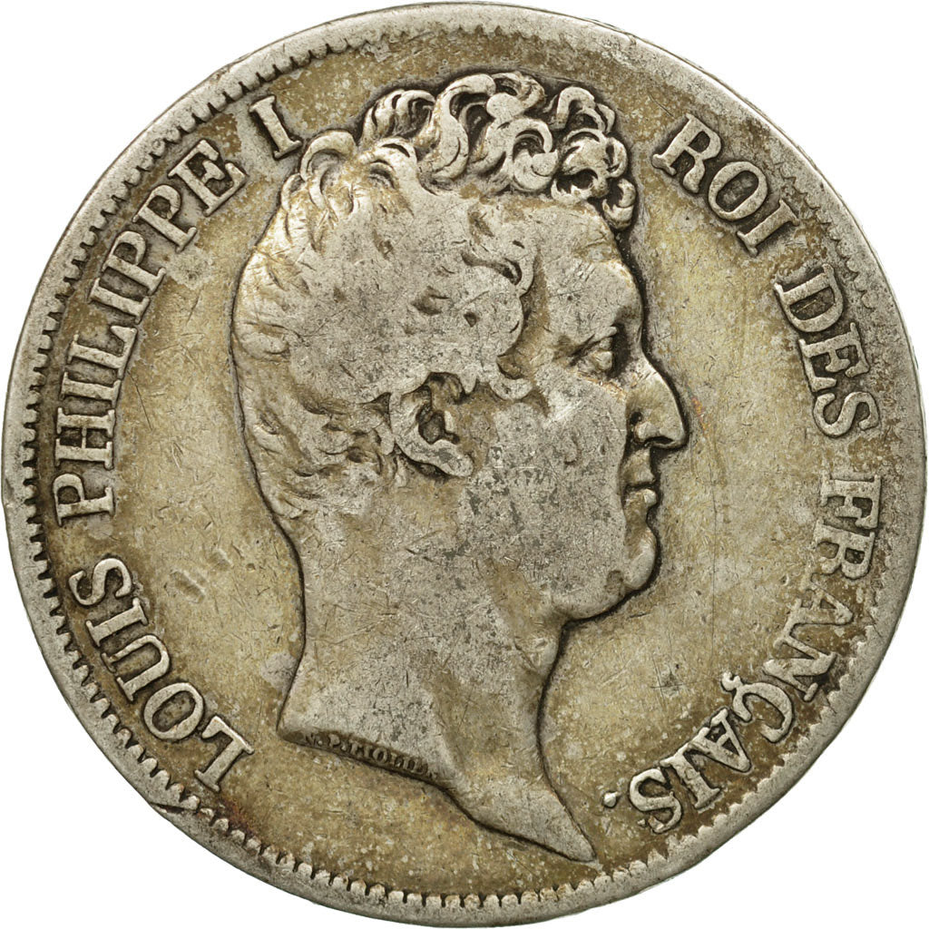Münze, Frankreich, Louis-Philippe, 5 Francs, 1831, Limoges, S+, Silber