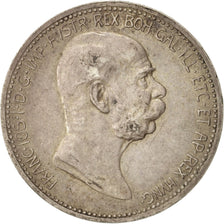 Austria, Franz Joseph I, Corona, 1908, Silver, KM:2808