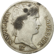 Coin, France, Napoléon I, 5 Francs, 1813, Lyons, VF(30-35), Silver, KM:694.5