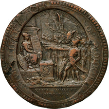 Münze, Frankreich, Monneron au Serment, 5 Sols, 1791, S+, Bronze, KM:Tn29