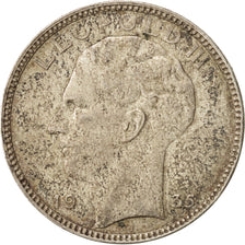 Coin, Belgium, 20 Francs, 20 Frank, 1935, AU(50-53), Silver, KM:105