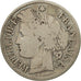 Moneda, Francia, Cérès, 2 Francs, 1871, Bordeaux, BC+, Plata, KM:816.2