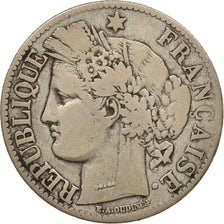 Monnaie, France, Cérès, 2 Francs, 1873, Paris, TB+, Argent, Gadoury:530a
